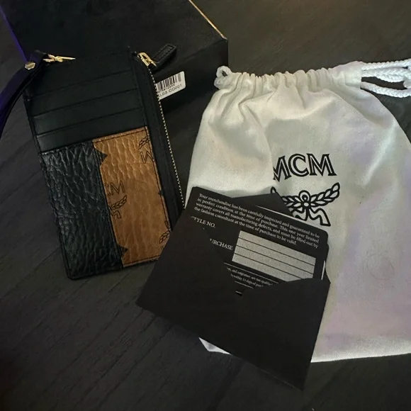 MCM Black and Cream Packaging Set